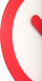 Nextime wandklok Focus kunststof - Kleur - Rood