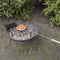 Esschert FF295 - Wafelijzer BBQ - Geschikt voor open vuur - Extra lange steel 82 cm