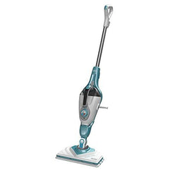 BLACK+DECKER Steam-Mop - Stoomreiniger 1600 W 0,5 l - Automatische stoomregeling - Blauw Wit