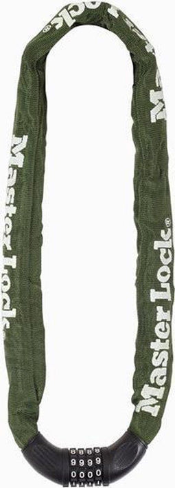 MasterLock 8028EURD - Kettingslot - 1,5m x 8mm - Groen/Zwart