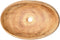 vidaXL - Opzetwasbak - ovaal - 59x40x15 - cm - keramiek - bruin
