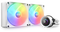 NZXT Kraken 280 - AIO Vloeistofkoeler 280mm - LCD Scherm RGB Ventilatoren - Wit