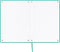 Oxford Signature - Notitieboek - A5 - gelijnd - 80 vel - turquoise