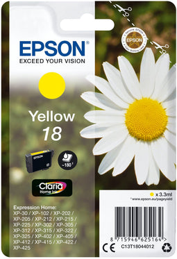 Epson Singlepack T1804 - Inktcartridge - Geel