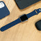 iMoshion Bandje Geschikt voor Fitbit Versa Lite / Versa 2 - iMoshion Siliconen bandje - Donkerblauw