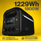 Aqiila PowerBird S1800V2 - Draagbare Powerstation 1800W 1229Wh - 12 Uitgangen 3x AC USB-C/A 12V LED-lamp App bediening