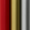 Benza Kerstpapier - Cadeaupapier 80 gr/m2 - 3 rollen Rood Zilver Goud