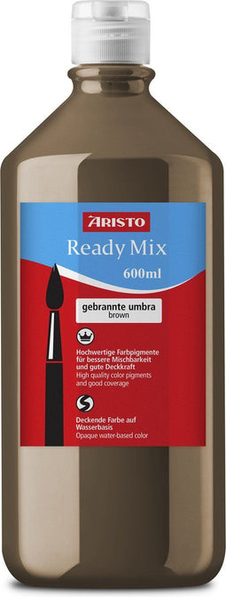 Aristo verf - Ready Mix - acrylverf - 500ml - gebrande omber - AR-31180