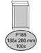 Quantore - Envelop bordrug p185 185x280 zk 120gr wt