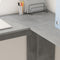 vidaXL - Hoekbureau - met - Opbergruimte - Betonnen - Grijs - 140x113,5x75cm