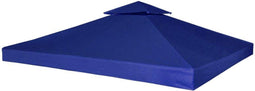 vidaXL - Vervangend - tentdoek - prieel - 310 - g/m² - 3x3 - m - donkerblauw