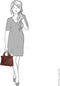 Hide & Stitches Discover - Handtas - Hoofdvak met rits - Donkerbruin