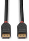 Lindy 41167 - DisplayPort-kabel - 8K UHD 5m - Zwart