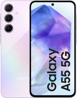 Samsung Galaxy A55 5G - 256GB - 50MP camera - Awesome Lilac
