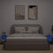 vidaXL - Tv-wandmeubels - met - LED-verlichting - 2 - st - 30x28,5x30 - cm - oud - hout