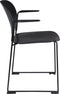 ANLI STYLE ARMCHAIR STACKS BLACK