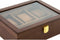 Doos-Juwelenkistje DKD Home Decor Fluweel Kristal Hout MDF (21 x 18 x 8 cm)