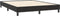 vidaXL - Bedframe - zonder - matras - 140x210 - cm - fluweel - zwart