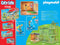 PLAYMOBIL 71328 - City Life Uitbreiding Sportschool - Gymzaal met Basketbalring en Accessoires