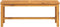 vidaXL - Tuinbank - 110 - cm - massief - acaciahout
