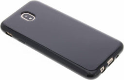 Hoesje Siliconen Geschikt voor Samsung Galaxy J7 (2017) - Softcase Backcover smartphone - Zwart
