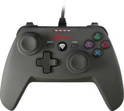 Genesis NJG-0773 MANGAN P58 - Game Controller - Bedraad USB - Trillingsfunctie - Zwart