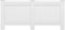 vidaXL Radiatorombouwen 2 st 152x19x81.5 cm MDF wit