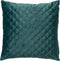 Dutch Decor HARON - Kussenhoes velvet 45x45 cm - Sagebrush Green - groen - effen kleur - met rits - zonder binnenkussen