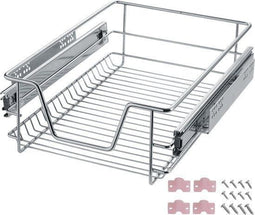 Uitschuifbaar Telescopisch Keukenrek - Keukenlade - Flexibele rails - 40 cm breed