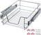 Uitschuifbaar Telescopisch Keukenrek - Keukenlade - Flexibele rails - 40 cm breed
