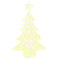Kerstboom met 100 LED Warmwit 120 cm Acryl