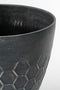 Mica Decorations Bravo Bloempot voor Buiten - H32,5 x Ø38 cm - Zwart bijenkorf