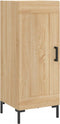 vidaXL - Dressoir - 34,5x34x90 - cm - bewerkt - hout - sonoma - eiken
