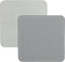 Creative Tops Onderzetters - Onderzetters Kunstleer Set van 4 Stuks - Zilver