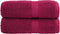 vidaXL - Gastendoekjes - SOLUND - 2 - st - 600 - g/m² - 30x30 - cm - bordeauxrood