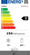 Hisense RB390N4CCD - Koelvriescombinatie - Total NoFrost - 304 liter