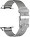 Just in Case Apple Watch (38/40/41mm) - Milanees Bandje - Gesp - Zilver