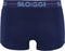 Sloggi Men Go - Hipster - 3-pack - Zwart Grijs Blauw (3-pack)