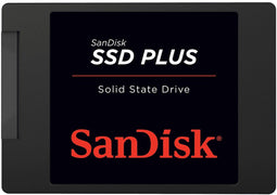 SanDisk SSD Plus - 2TB - 2.5" - Leessnelheid 535MB/s - Schrijfsnelheid 450MB/s