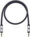 Oehlbach i-Connect J-35 - Audiokabel 3,5 mm jack naar 3,5 mm jack - Vergulde stekkers - Zwart