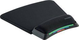 Kensington SmartFit™ - Verstelbare Muismat met Polssteun - Antimicrobieel - Zwart