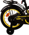 Volare Thombike - Kinderfiets - 14 inch - Afneembare zijwieltjes - Zwart Geel