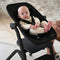 Deryan Curve Luxe Kinderstoel - Meegroei Kinderstoel - Wipstoel & Inlegkussen - Zwart