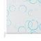 vidaXL - Rolgordijn - 80x240 cm - waterbestendig - bubbel - wit