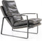 Goossens Lex fauteuil Leer