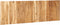 vidaXL - Hoofdbord - 160 - cm - massief - acaciahout