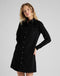 Workshirt Dress - Lange mouwen - Katoen - Zwart