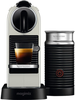Magimix Nespresso CitiZ & Milk M195 - Koffiemachine met Aeroccino3 - Wit