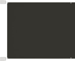 vidaXL - Luifel - verticaal - 100x360 - cm - oxford - stof - antracietkleurig