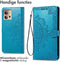 iMoshion Hoesje Geschikt voor Motorola Edge 30 Fusion Hoesje Met Pasjeshouder - iMoshion Mandala Bookcase - Turquoise